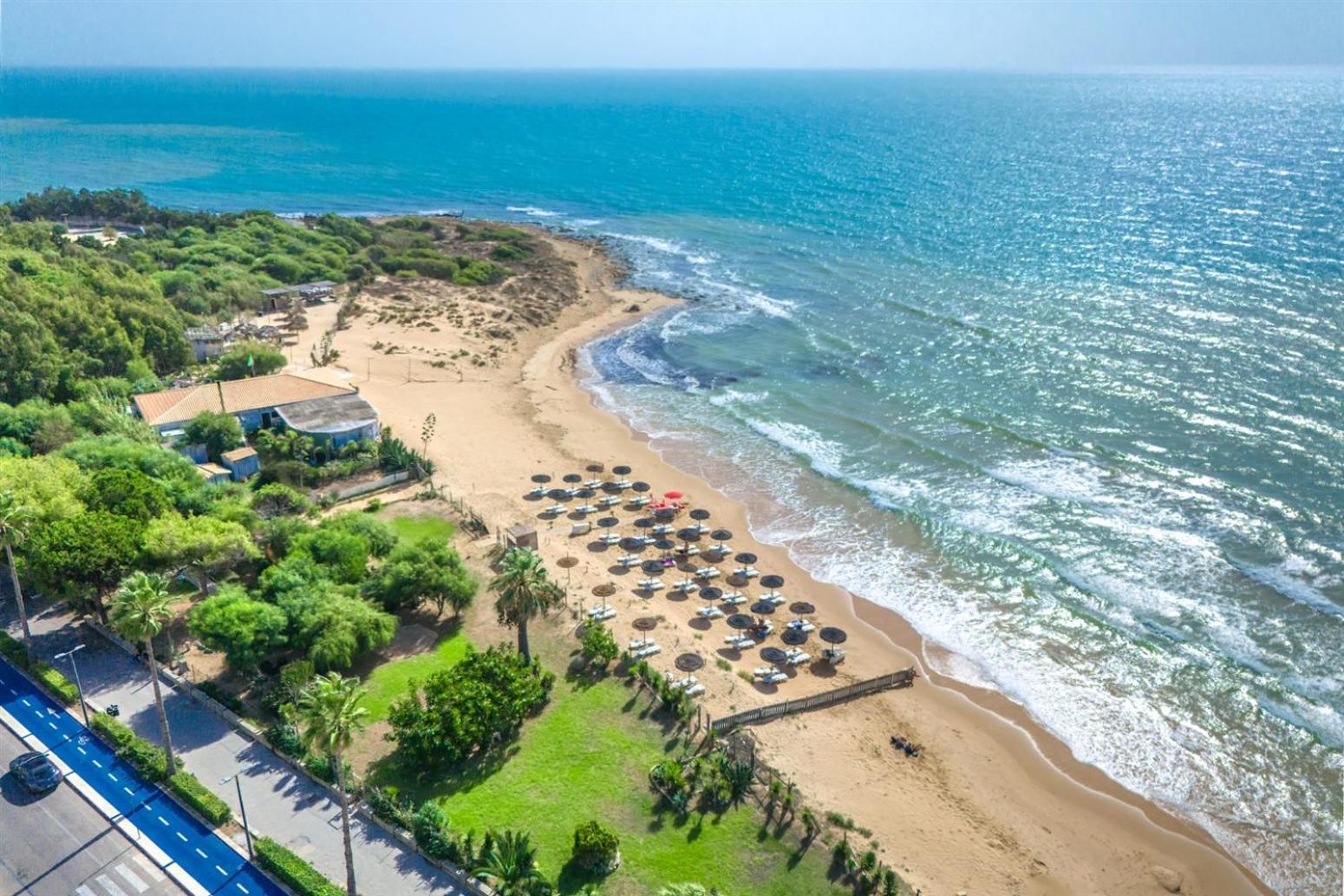 Archimede, Appartamento Con Vista In Centro A Marina Di Ragusa Kültér fotó